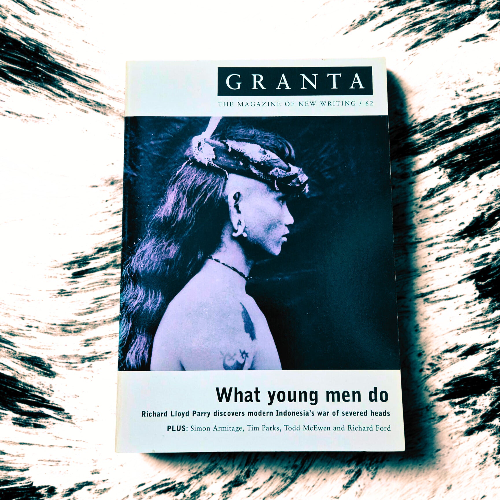 'What Young Men Do. Summer 1988.' published by Granta