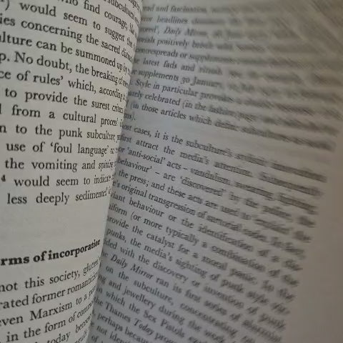 'Subculture: The Meaning of Style' by Dick Hebige
